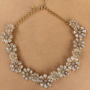 KATE SPADE Austrian Crystal Collar Flower Wedding